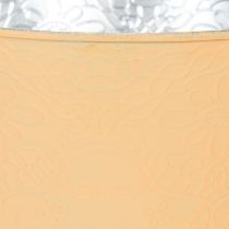 Prodotto Vaso in metallo, arancione pastello, Ø20cm H16cm