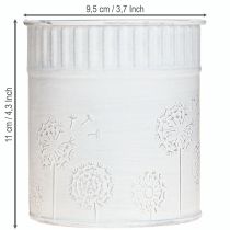 Prodotto Vaso da fiori Tarassaco Bianco Ø9,5cm H11cm