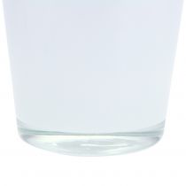 Prodotto Fioriera in vetro bianco Ø11,5cm H11cm