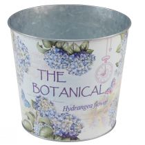 Prodotto Vaso da fiori in metallo per fioriera ortensia Ø21cm H18cm