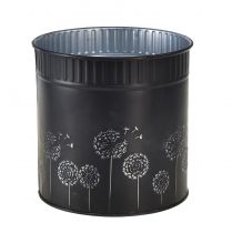 Prodotto Vaso da fiori con tarassaco nero Ø9,5 cm H11 cm
