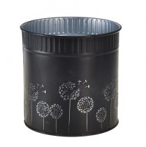 Prodotto Fioriera Tarassaco Vaso da fiori Nero Ø9,5 cm H11 cm