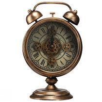 Prodotto Orologio con numeri romani in metallo vintage bronzo Ø22cm