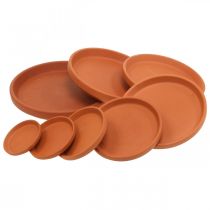 Sottobicchieri in ceramica, piattini in terracotta Ø6–17,5 cm