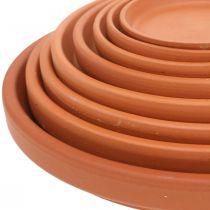 Sottobicchieri in ceramica, piattini in terracotta Ø6–17,5 cm