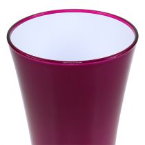 Vaso &quot;Fizzy&quot; Ø13cm H20cm erica, 1pz