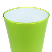 Prodotto Vaso &quot;Fizzy&quot; Ø16cm H27cm verde mela, 1pz