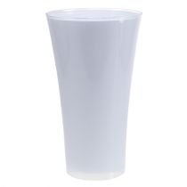 Prodotto Vaso &quot;Fizzy&quot; Ø28,5cm H45cm bianco, 1pz