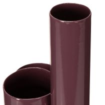 Prodotto Vaso sottile e moderno per un'elegante decorazione da tavola; vaso decorativo esclusivo dal design sorprendente; 31 cm