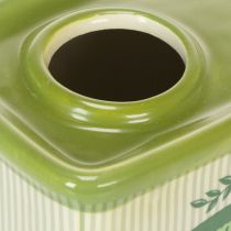 Prodotto Vaso per olio d'oliva, in ceramica, ideale per la decorazione della cucina e della tavola mediterranea, 18 cm