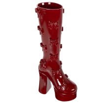 Prodotto Vaso decorativo a forma di stivale con fiocco, 37 cm