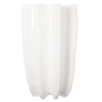 Prodotto Vaso a coste, vaso decorativo alto per fiori secchi, 24 cm