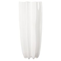 Prodotto Vaso da fiori scanalato, moderno, decorativo, 38 cm