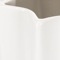 Prodotto Vaso da fiori scanalato, moderno, decorativo, 38 cm