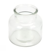 Prodotto Mini vasi decorazione in vetro vasi in vetro retrò Ø12cm H12cm 6 pz