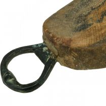 Decorazione vintage, scarpa con apribottiglie, decorazione forma scarpa L15–23 cm
