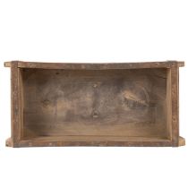 Prodotto Fioriera vintage in legno a forma di mattone, 30 cm