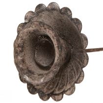 Prodotto Portacandele vintage a punta da inserimento Ø8,5cm H11,5cm 4pz
