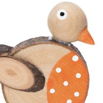 Prodotto Uccellini in legno su bastoncino per decorazioni creative in primavera e in estate 33 cm, 16 pezzi