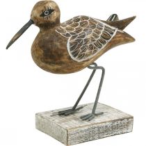 Prodotto Scultura Uccelli in Legno Arredo Bagno Uccelli Acquatici H22cm