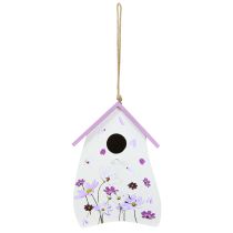 Prodotto Casetta per uccelli con motivo floreale primaverile, decorazione per balcone o appartamento, 21 cm