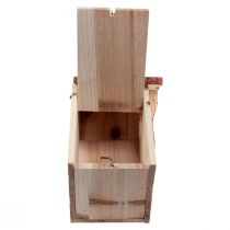 Prodotto Nido per casetta per uccelli in legno marrone naturale/beige 23 cm 1 pezzo