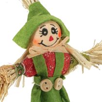 Prodotto Pali per spaventapasseri con fiori verdi arancioni H16cm 16 pezzi