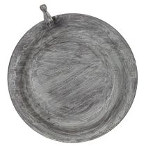 Prodotto Bagno per uccelli decorativo con delicato motivo a foglie in stile vintage, 74 cm