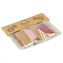 Prodotto Palline a nido d'ape Natale bordeaux rosa Ø8cm 4 pezzi