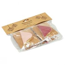 Prodotto Palline in carta nido d'ape Cipolla Rosa e bordeaux Ø8cm 4 pz