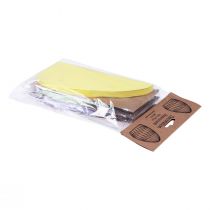 Prodotto Uova a nido d'ape Carta di Pasqua in piedi verde giallo viola 20 cm 3 pezzi