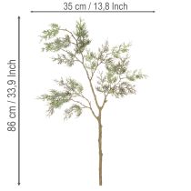 Prodotto Ramo di ginepro artificiale, ramo artificiale decorativo per vasi, 86 cm