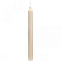 Prodotto Candele in PURA cera candele stick crema Sahara 250/23mm cera naturale 4 pezzi