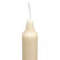 Prodotto Candele in PURA cera candele stick crema Sahara 250/23mm cera naturale 4 pz