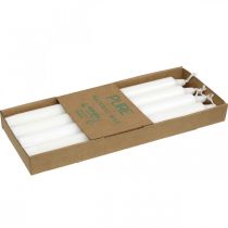 Prodotto Candele in PURA cera candele stick bianche 250/23mm cera naturale 4 pz