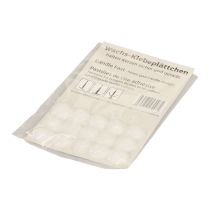 Prodotto Tamponi adesivi in cera per candele Tamponi adesivi bianchi 15 pz