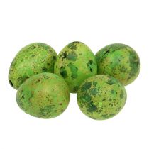 Prodotto Uovo di quaglia 3 cm verde 50 pezzi