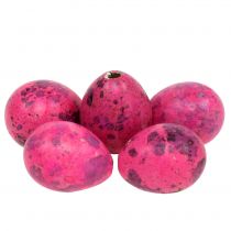 Prodotto Uova di quaglia rosa 3,5-4 cm Uova soffiate Decorazione pasquale 50 pezzi