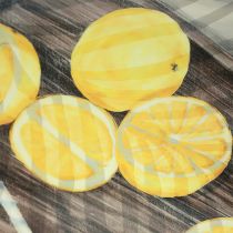 Prodotto Quadro decorativo estivo da parete con limonata al limone 40×60 cm