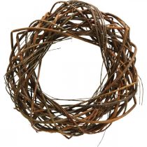 Ghirlanda di salice Ghirlanda decorativa naturale composta da rami Ø40cm