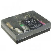 Prodotto Bottiglia con ciondolo di Natale Decorazione per albero di Natale 7 cm assortiti 4 pezzi