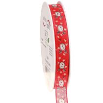 Prodotto Nastro natalizio con renna nastro decorativo rosso 15mm 18m
