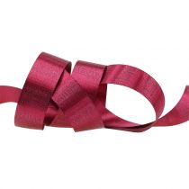 Nastro natalizio con fili d&#39;oro Erika 25mm 20m