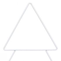 Prodotto Albero di Natale in metallo bianco da appoggiare e decorare 41 cm