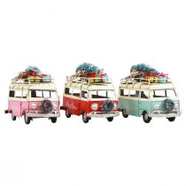 Prodotto Autobus natalizio Auto natalizia decorazione vintage in metallo 17 cm 1 pezzo