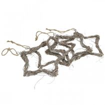 Prodotto Decorazioni natalizie stelle olmo stelle da appendere bianche 20cm 4pz