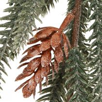Prodotto Ghirlanda natalizia ghirlanda di abete coni Frost 180 cm