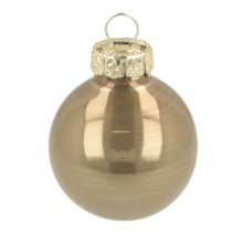 Prodotto Set di mini palline per albero di Natale, lucide e pendenti, 3 cm, 22 pezzi