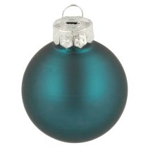 Prodotto Palline di Natale, opache e lucide, piccole decorazioni natalizie, 4 cm, 24 pezzi