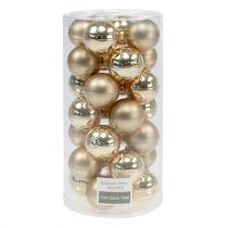 Prodotto Palline di Natale 4cm vetro oro lucido/opaco 24 pz